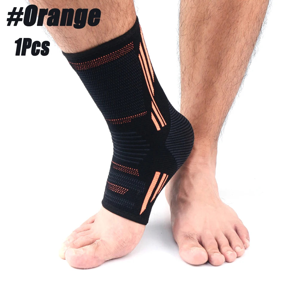 1Pcs Ankle Guard Silicone Ankle Protector Plantar Fasciitis Splint Comfy Brace Soccer Ankle Brace Achilles Tendonitis Brace