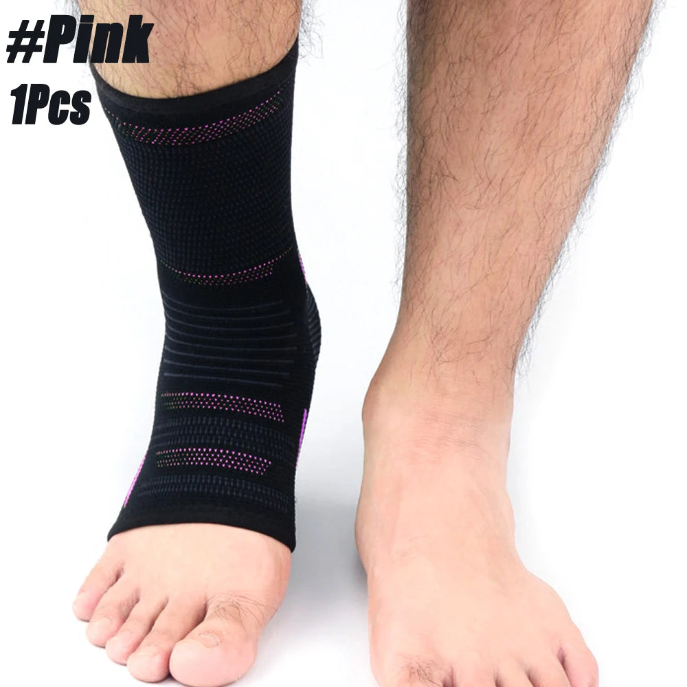 1Pcs Ankle Guard Silicone Ankle Protector Plantar Fasciitis Splint Comfy Brace Soccer Ankle Brace Achilles Tendonitis Brace